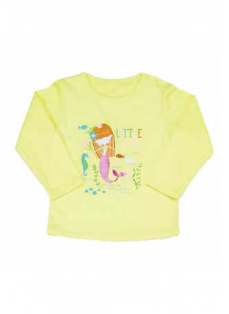 Wonder Kids Kız Bebek Uzun Kol Tshirt 010-1300-001