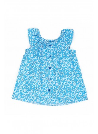 Wonder Kids Kız Bebek Çiçekli Üst 010-1304-015