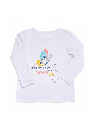 Wonder Kids Kız Çocuk Uzun Kol Tshirt 010-1500-027