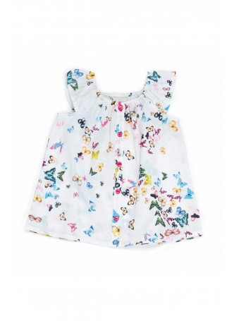 Wonder Kids Kız Çocuk Kelebekli Üst 010-1510-027