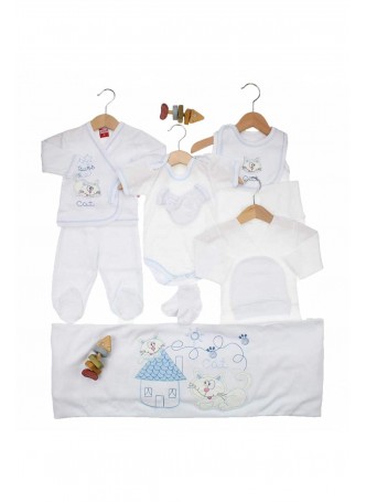 Çikibom Erkek Bebek Kedili 11 li Hastane Çıkışı 019-6050-015