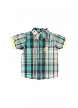 Nanica Erkek Çocuk Ekose Kısa Kol Gömlek (1-3 Yaş)  0014962001