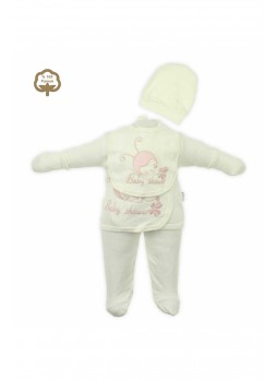 Donino Baby Kız Bebek 5 li Hastane Çıkışı 019-1215-021