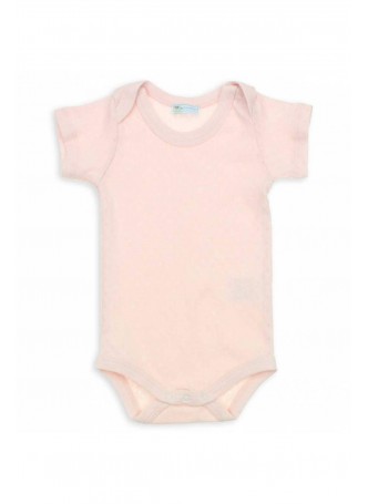 Bambaki Kız Bebek Kısa Kol Çıtçıtlı Bady 013-00021-023