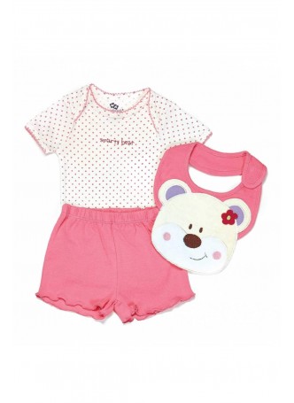 Wonder Kids Kız Bebek 3 lü Takım 010-697-021