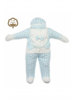 Donino Baby Erkek Bebek 5li Hastane Çıkışı 019-1213-037