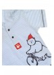 Bambaki Erkek Bebek Kapşonlu Çizgili Bady 013-01155-015