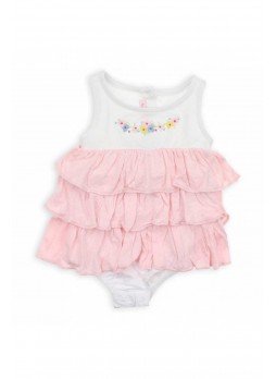 Bambaki Kız Bebek Askılı Çıtçıtlı Bady 013-01103-021