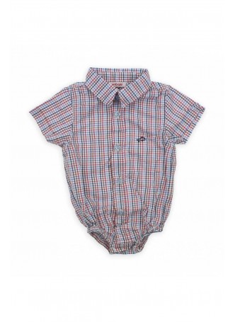 Bambaki Erkek Bebek Kısa Kol Bady Gömlek 013-00173-002