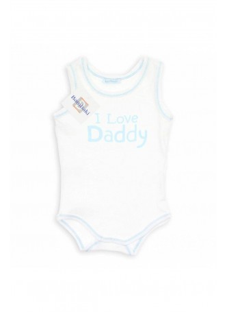 Bambaki Erkek Bebek Askılı Baskılı Bady 013-0057-014