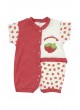 Rimababy Kız Bebek Kısa Kol Tulum 034-196-002