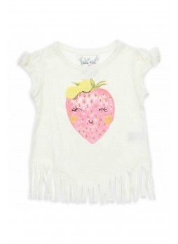 Nk Kids Kız Çocuk Çilekli Tshirt 002-32028-028