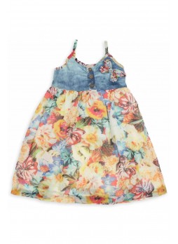 Nk Kids Kız Çocuk Robası Kotlu Jile Elbise 002-71718-002