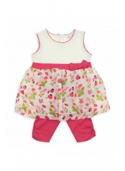 Nk Kids Kız Bebek Çiçek Taytlı Takım 002-11760-022