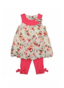 Nk Kids Kız Çocuk Güllü Balon Takım 002-11792-024