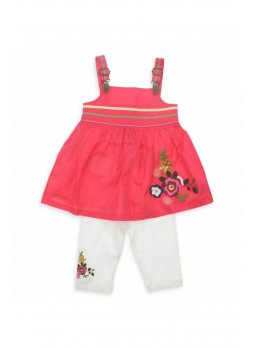 Nk Kids Kız Çocuk Salopet Askılı Takım 002-11784-004