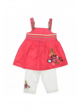 Nk Kids Kız Çocuk Salopet Askılı Takım 002-11784-004