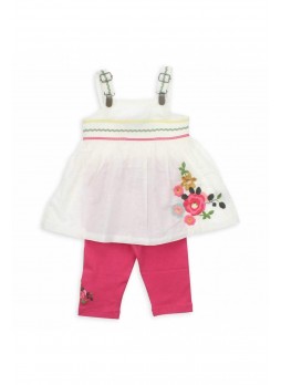 Nk Kids Kız Çocuk Salopet Askılı Takım 002-11784-028