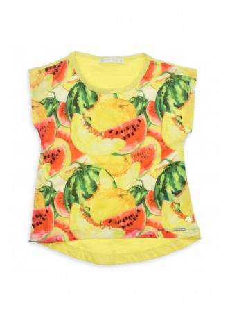 Nk Kids Kız Çocuk Karpuz Kavunlu Tshirt 002-317260-001
