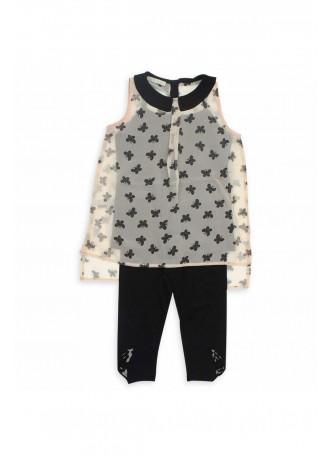 Nk Kids Kız Çocuk Kelebek Desenli Takım 002-11738-035