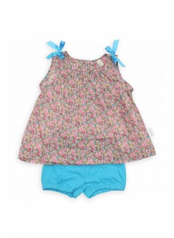 Wonder Kids Kız Bebek Şort Takım 010-2726-015