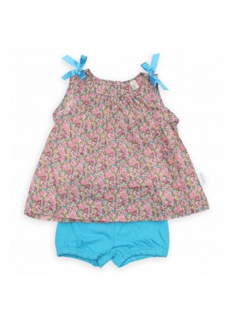 Wonder Kids Kız Bebek Şort Takım 010-2726-015