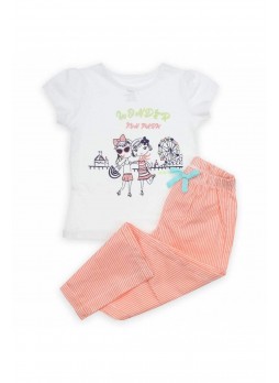 Wonder Kids Kız Çocuk Pijama Takım 010-2921-027