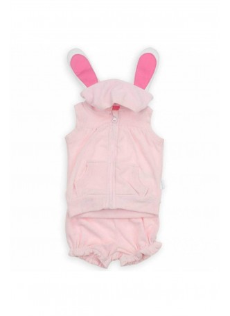 Wonder Kids Kız Bebek Şort Takım 010-2737-021