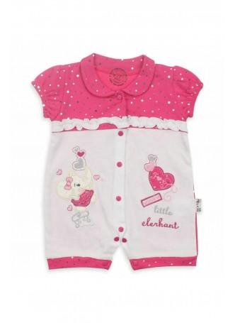 Modakids Kız Bebek Kısa Kol Tulum 019-436-022