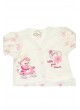 Modakids Kız Bebek Kısa Kol Fırfırlı Tulum 019-439-028