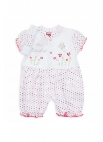 Çikibom Kız Bebek Kelebekli Tulum 019-720-003