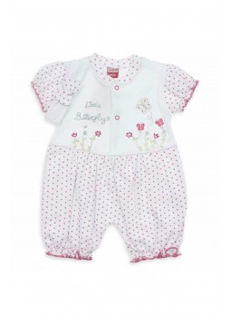 Çikibom Kız Bebek Kelebekli Tulum 019-720-022