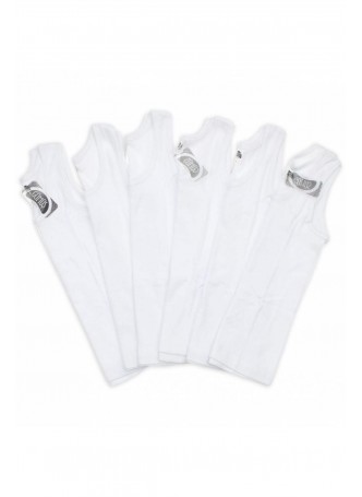 Gümüş İç Giyim 6'lı Kız Çocuk Askılı Atlet 040-3063-027