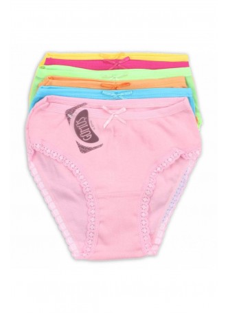 Gümüş İç Giyim 6 lı Kız Çocuk Külot 040-3039-021