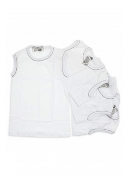 Gümüş İç Giyim 4lü Erkek Çocuk Spor Fanila 040-4048-027