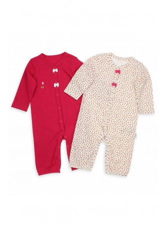 Wonder Kids Kız Bebek 2li Tulum 010-4355-002