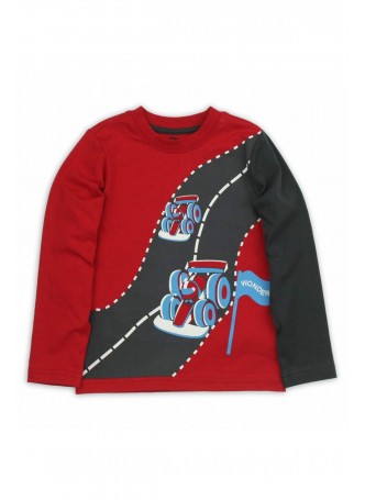 Wonder Kids Erkek Çocuk Uzun Kol Tshirt 010-4600-002