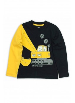 Wonder Kids Erkek Çocuk Uzun Kol Tshirt 010-4600-012