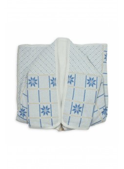 Donino Baby Erkek Bebek Yıldızlı Triko Battaniye 019-419-029