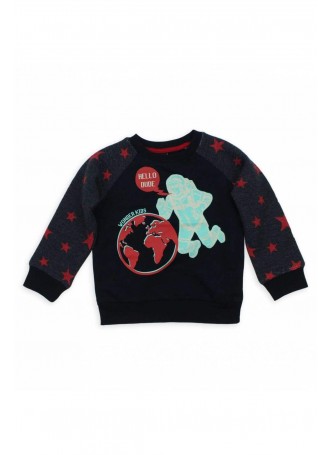Wonder Kids Erkek Çocuk Uzun Kol Sweatshirt 010-4614-012