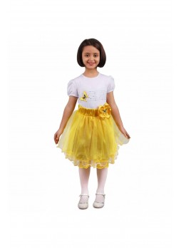 23 Nisan Kız Çocuk Tütü Etekli 3 lü Takım 037-23M07-001