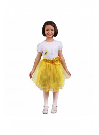 23 Nisan Kız Çocuk Tütü Etekli 3 lü Takım 037-23M07-001