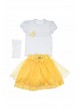 23 Nisan Kız Çocuk Tütü Etekli 3 lü Takım 037-23M07-001