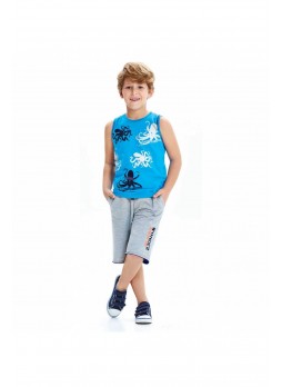 Wonder Kids Erkek Çocuk Baskılı Atlet 010-1604-015