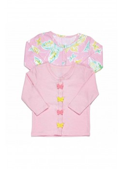 Wonder Kids Kız Bebek 2li Hırka 010-1359-021