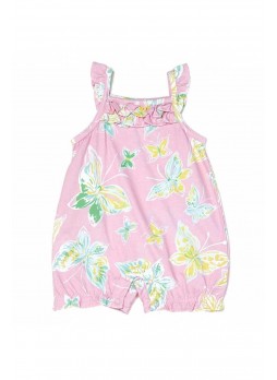 Wonder Kids Kız Bebek Şortlu Tulum 010-1362-021