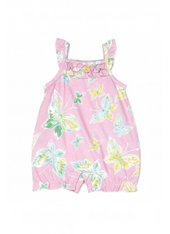 Wonder Kids Kız Bebek Şortlu Tulum 010-1362-021