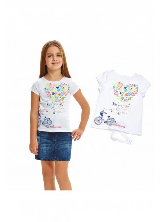 Wonder Kids Kız Çocuk Tshirt 010-1521-027