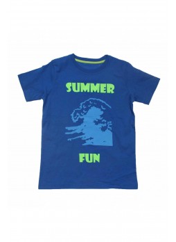 Wonder Kids Erkek Çocuk Baskılı Tshirt 010-1802-015