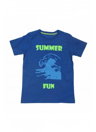 Wonder Kids Erkek Çocuk Baskılı Tshirt 010-1802-015